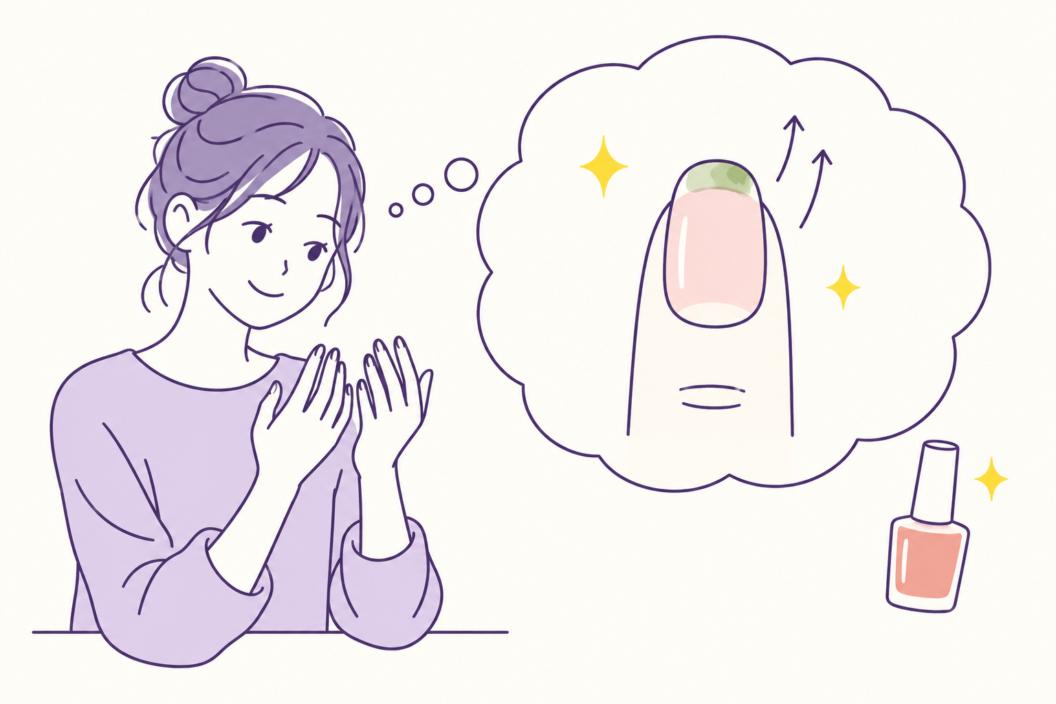 グリーンネイルのあと、生え変わるまでにできること｜隠すのではなく、整えるという選び方